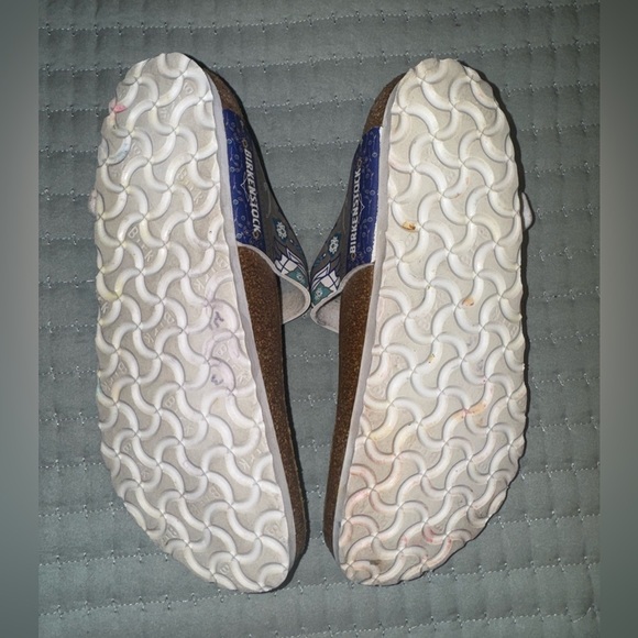 Birkenstock Blue and Brown Sandals. Size 37. GUC - Picture 9 of 10